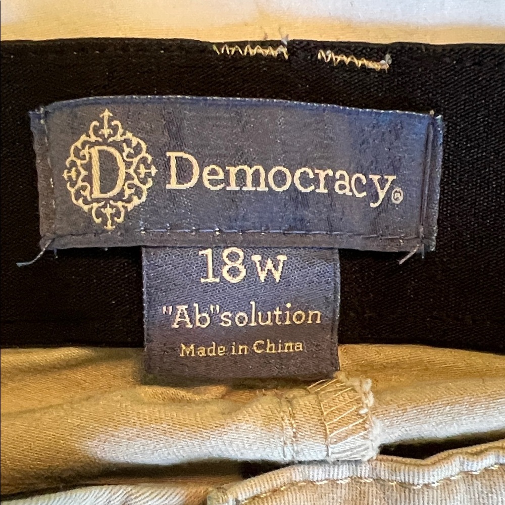 Democracy Ab-solution Tan Straight Leg Pants - Picture 2 of 7
